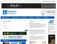 Tablet Screenshot of lawyersincyprus.com